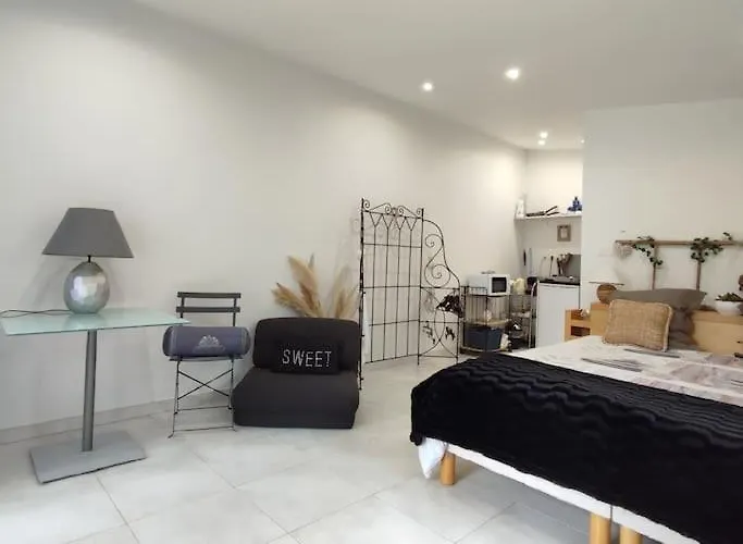 Studio Independant Dans Villa, Parking Gratuit.